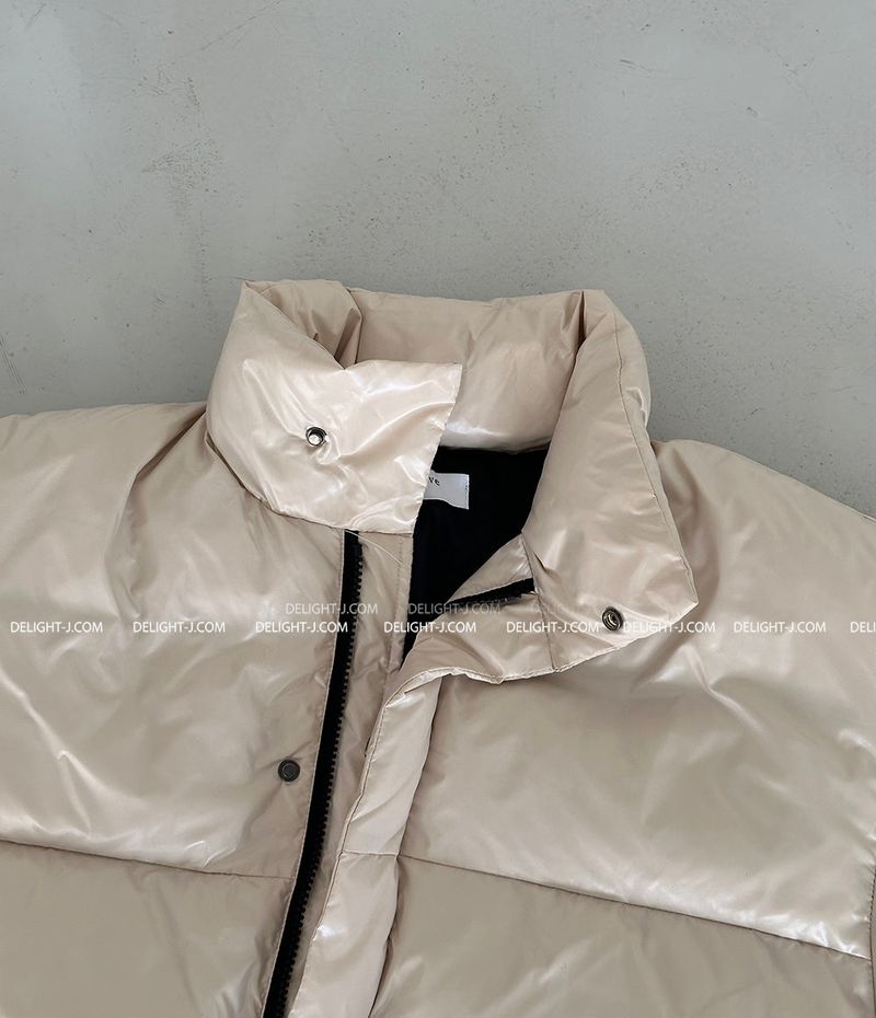 Crop cropped wellon short padded coat