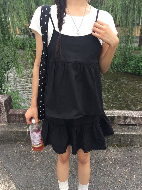 Prue Flare Strap Sleeveless Blouse