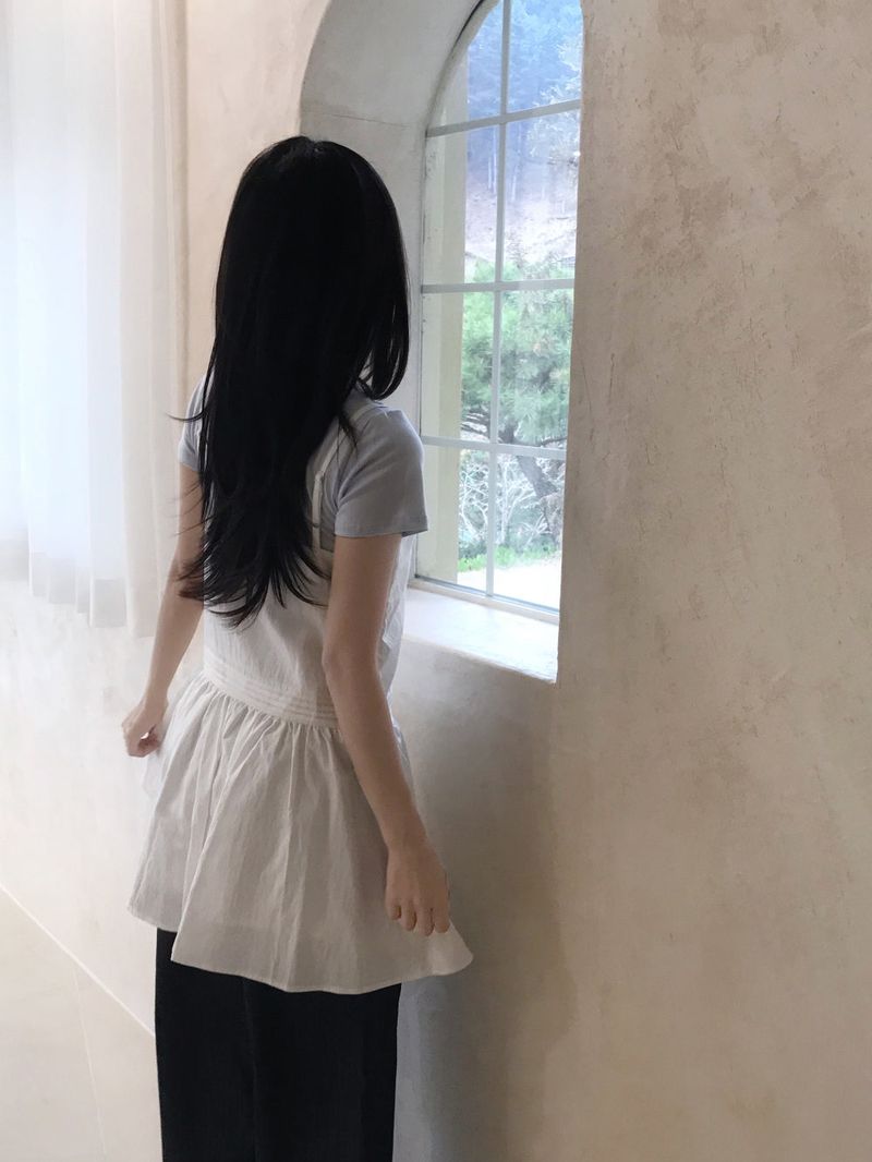 Roen Pintuck Layered Slip Mini Dress