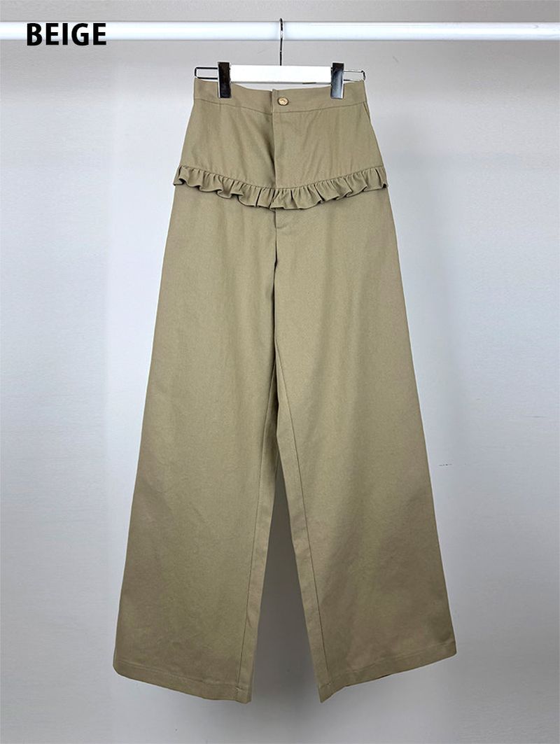 FRILL PANTS (2C)