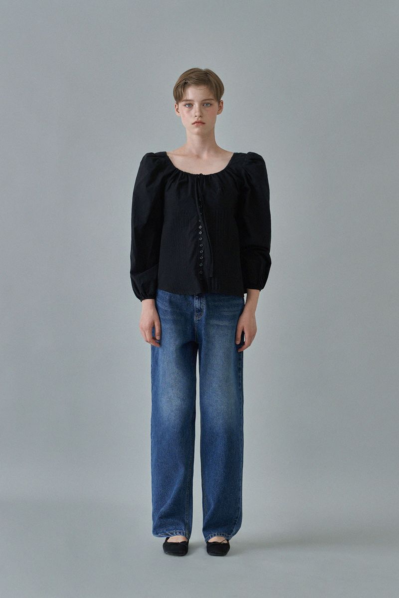 Montana long blouse_black