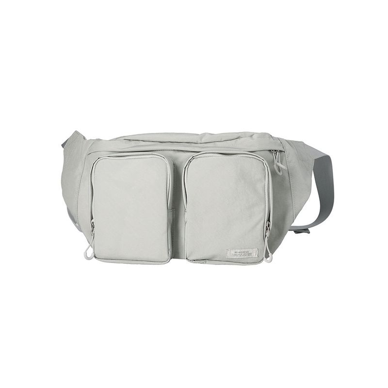 DOUBLE POCKET HIP SACK / GRAY