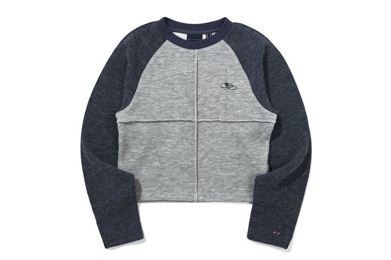 DESTROYED KNIT CROP SLEEVE