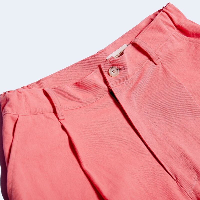 DAMP WIDE FIT ONE TUCK PANTS_PINK