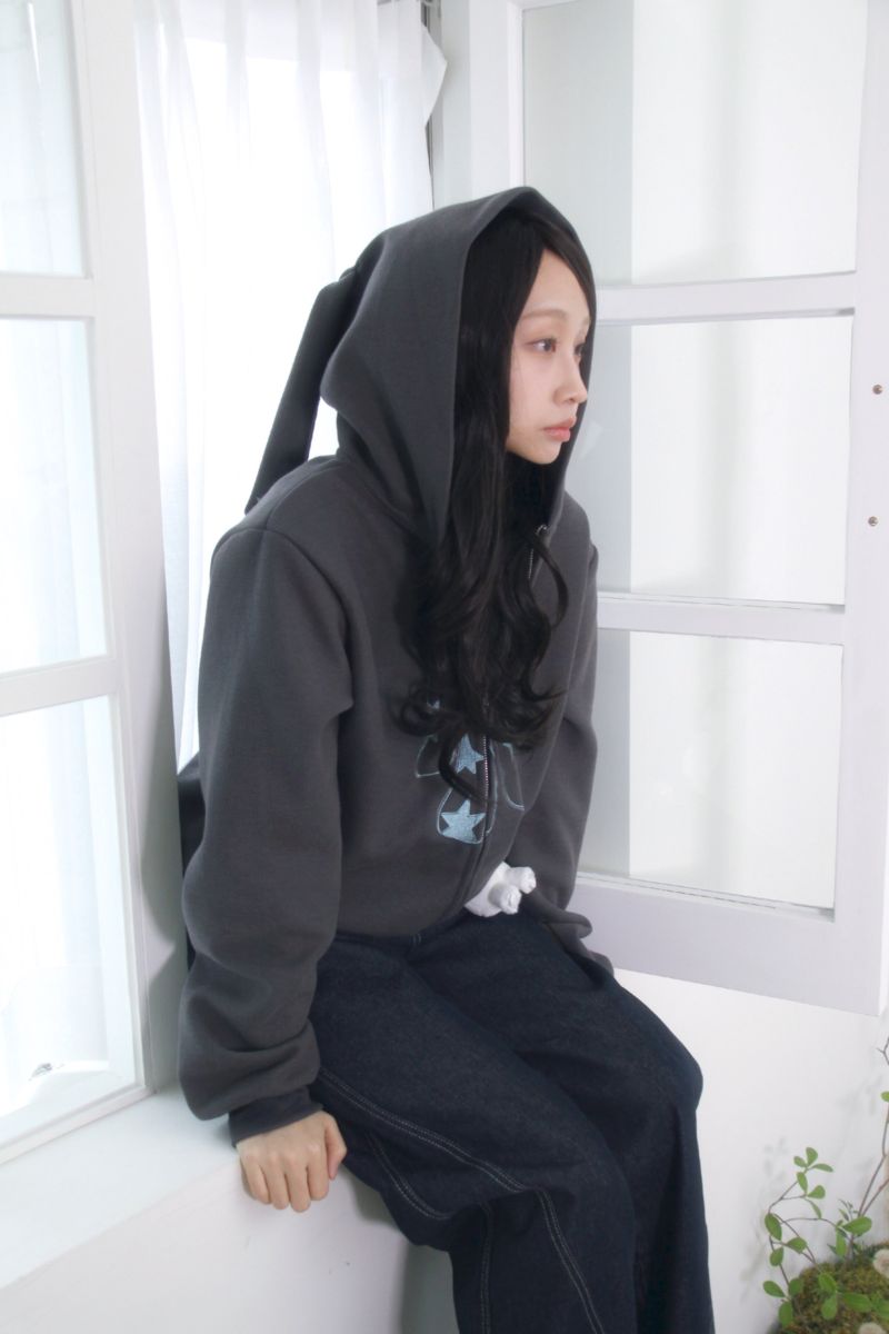 Levit Two-Way Hooded Zip-Up 2color 