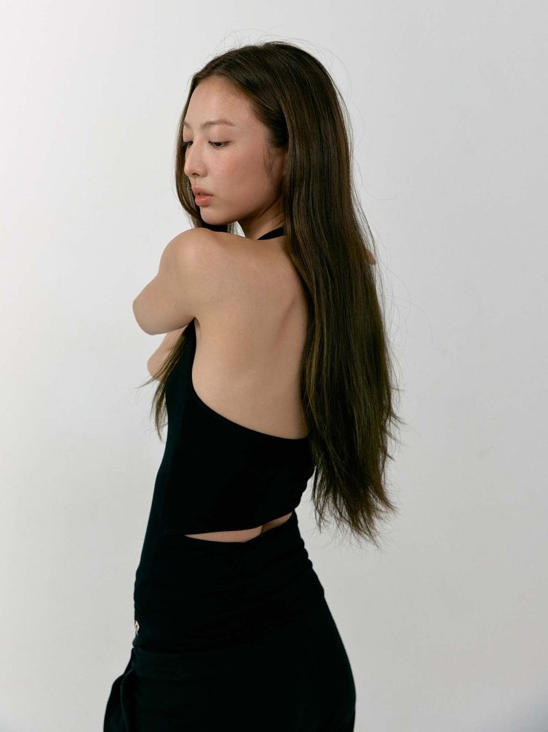 Urban Halterneck Tank Top (Black)