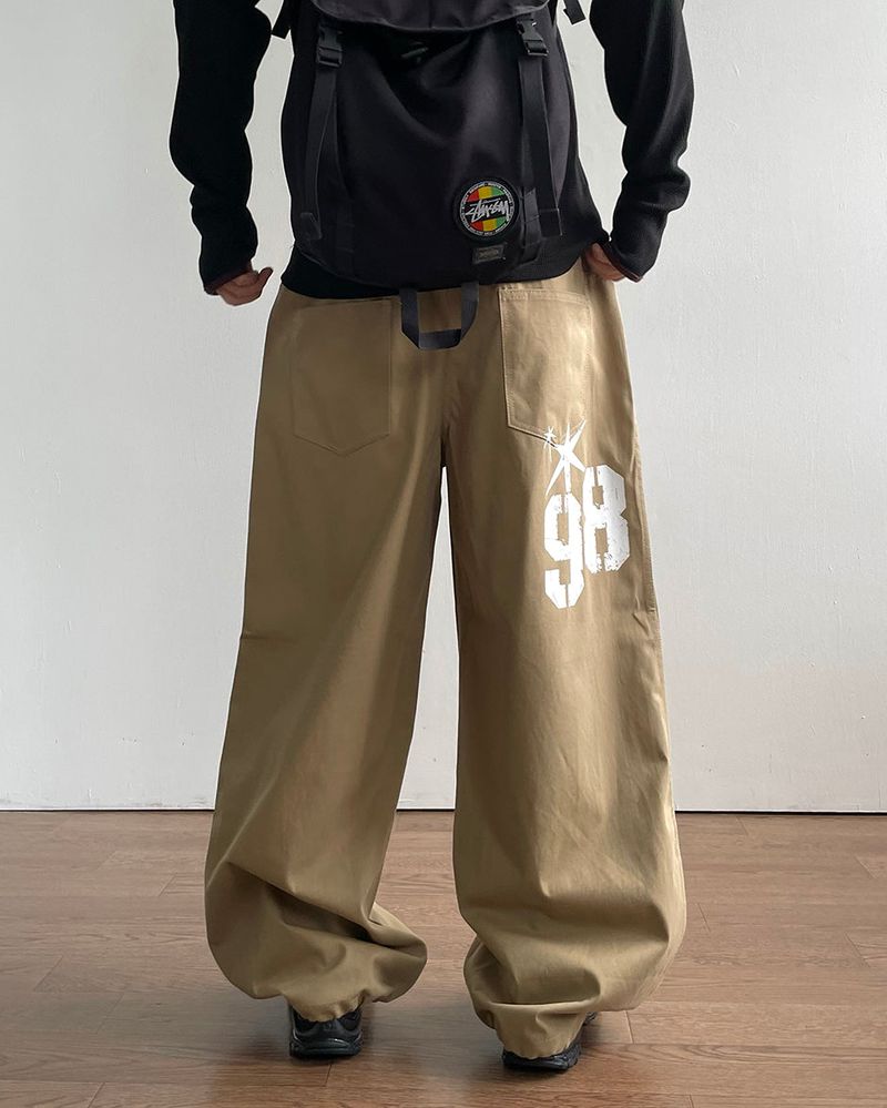 Tork Print Cotton Pants
