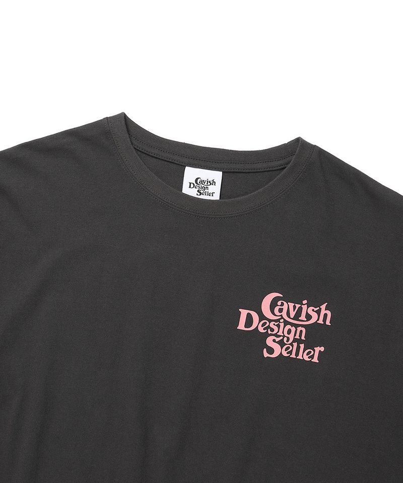 SELLER LOGO SS TEE CHARCOAL(CV2BMMT500A)
