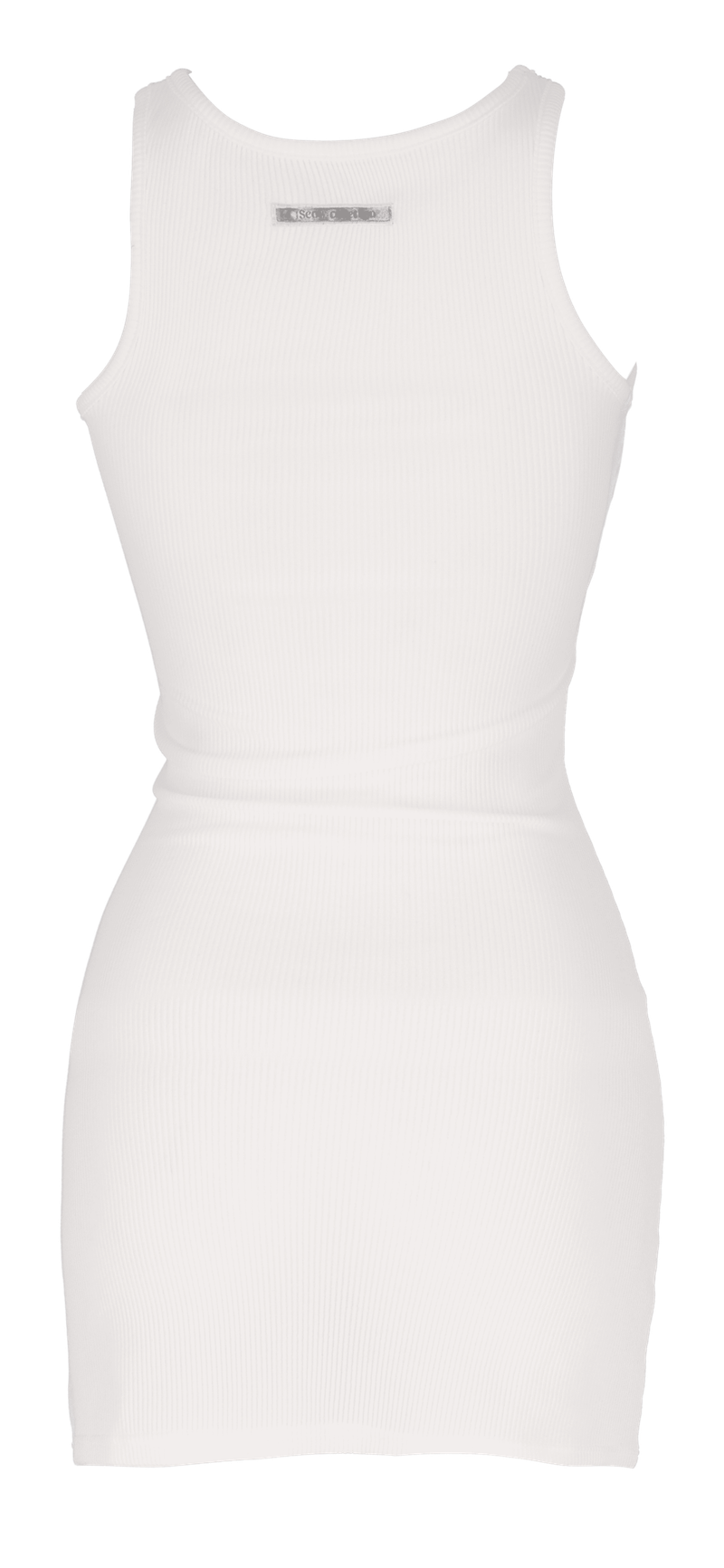  [Seow] Linked eyelet dress, white