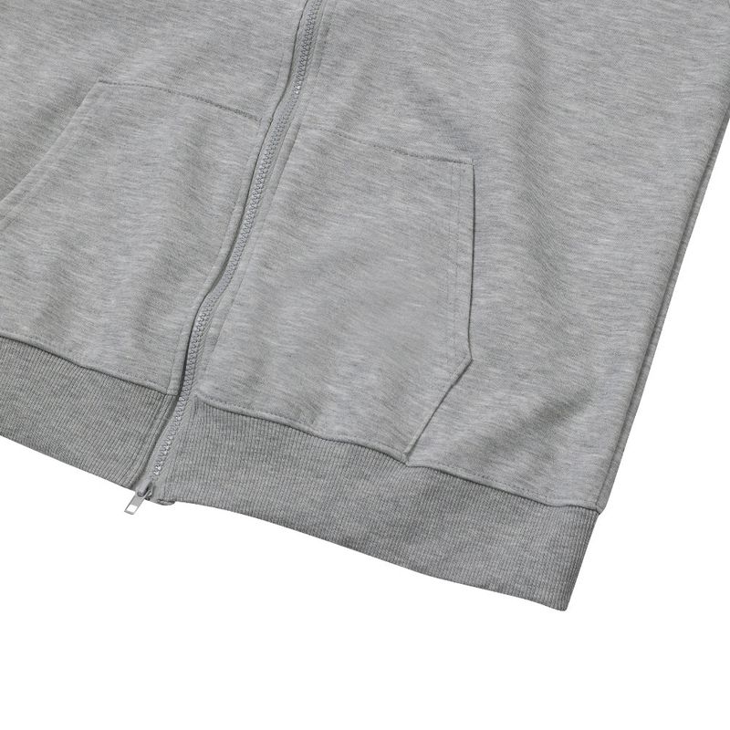 DENVER 2-WAY HOOD ZIP-UP MAN (Black, Gray)