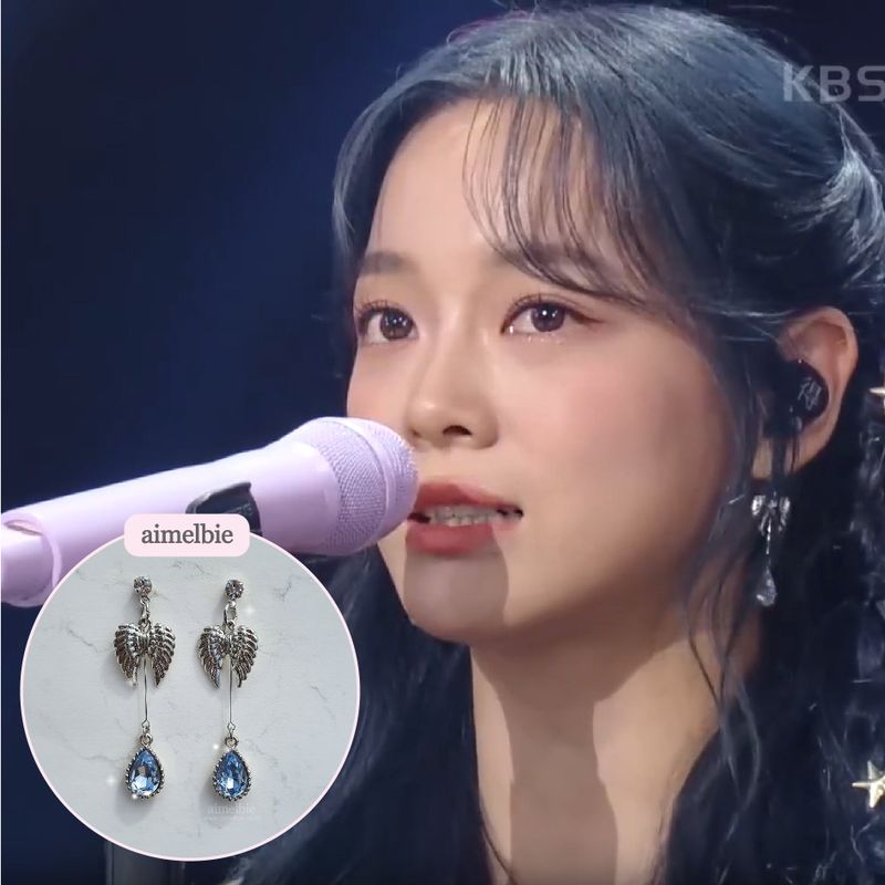 [IVE Leeseo Earring] The Angel Wings Earring