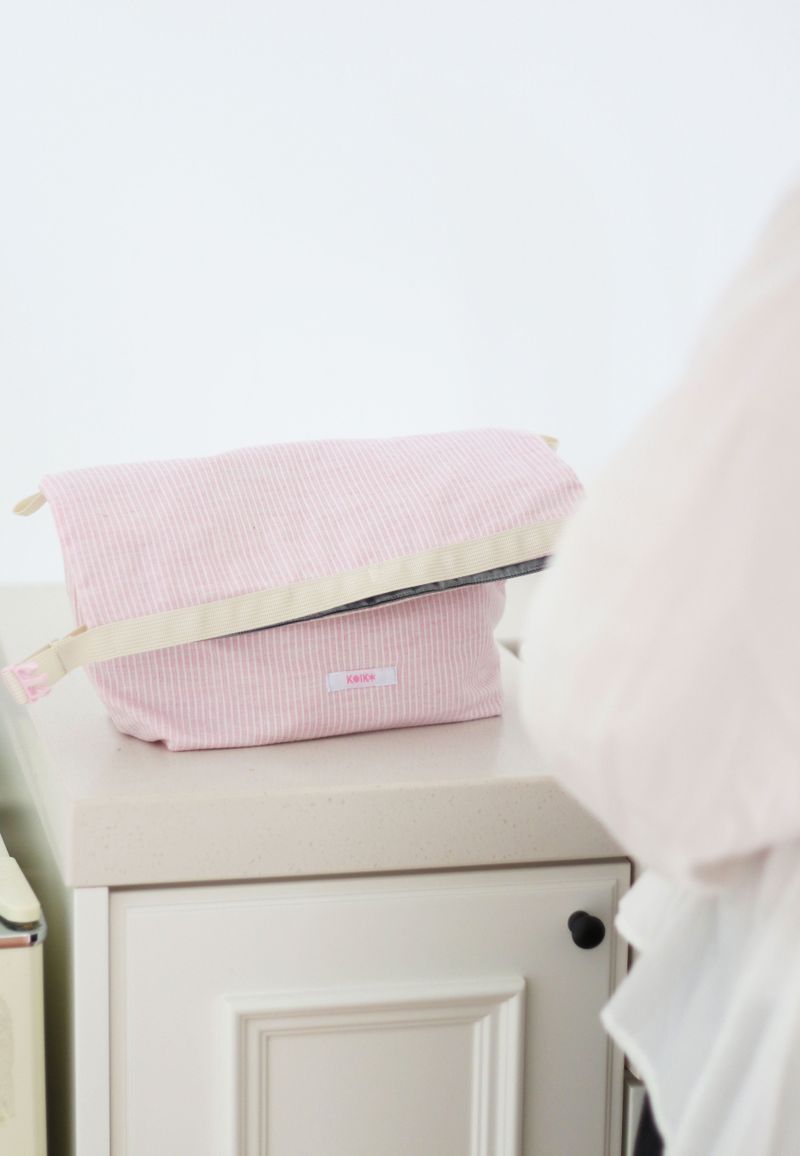 cozy lunch bag - pink
