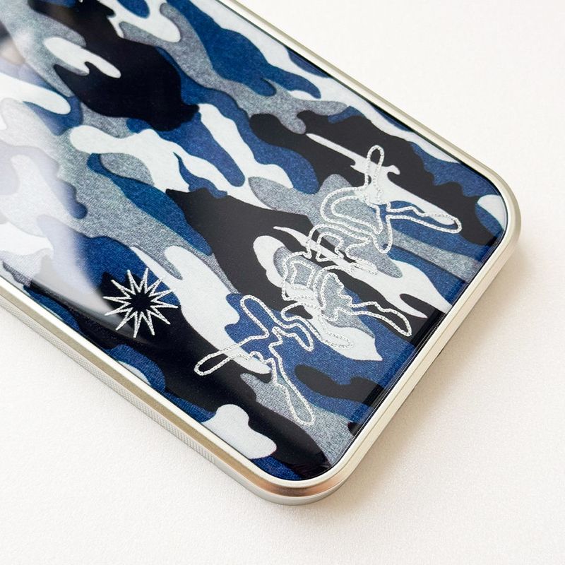 Sharpburst Camouflage Phone Case (SV_Blue)