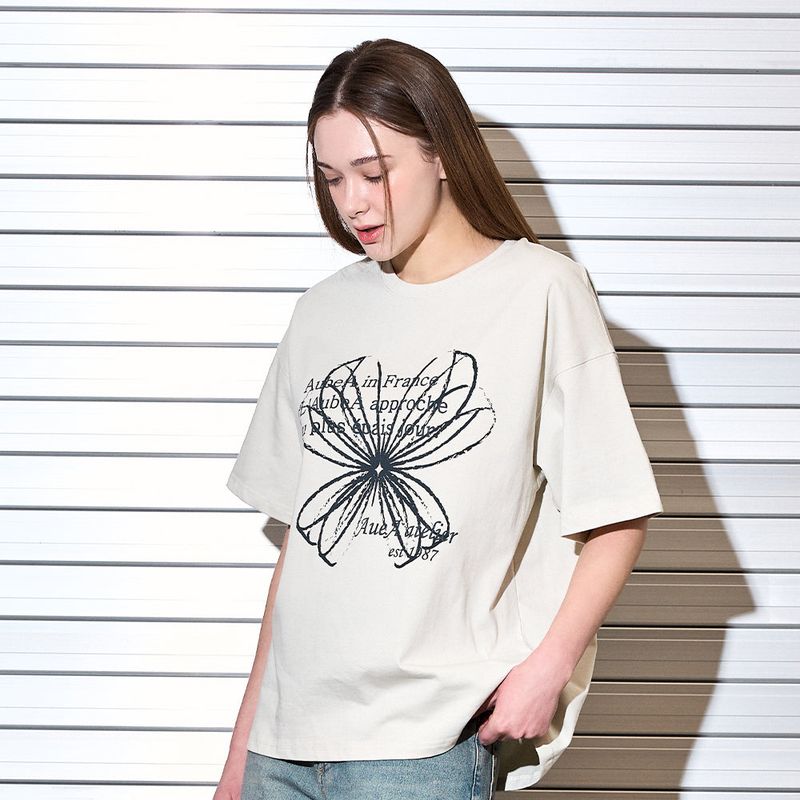 AUBEA DRAWING ATTERIER HALF T (4color)