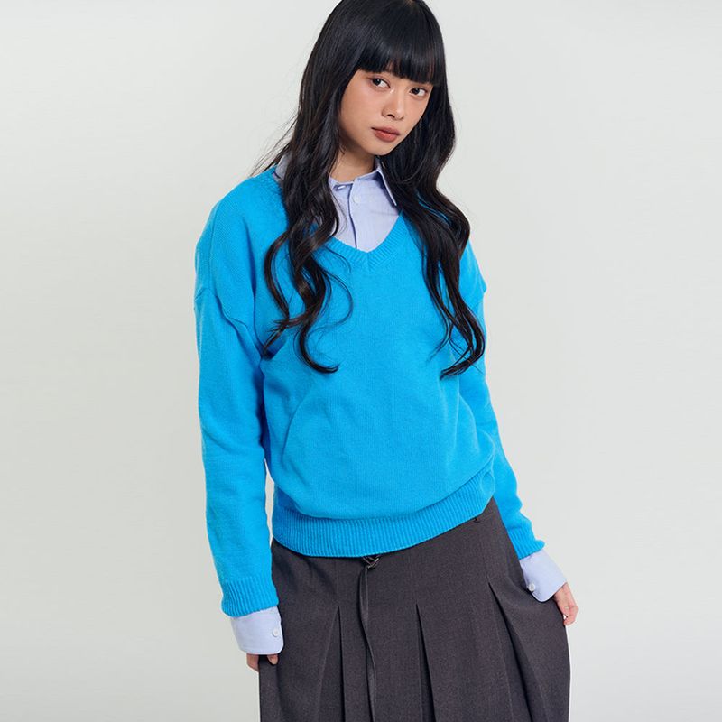 RAVEROUS（レイバロス）の「Spring V-Neck Knit（Tops）」