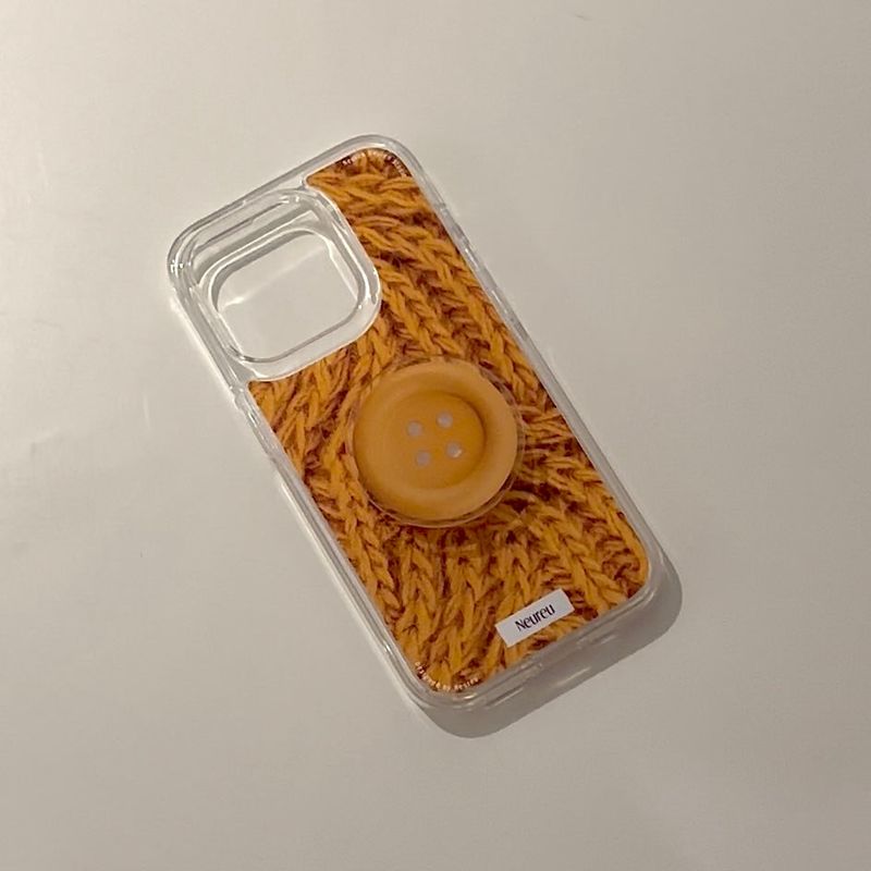 Knit Case Mustard (Jelly Hard)