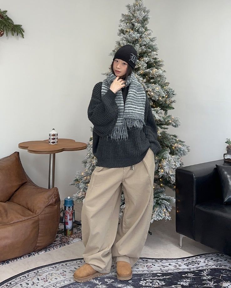 Rupel Haji Round Knit