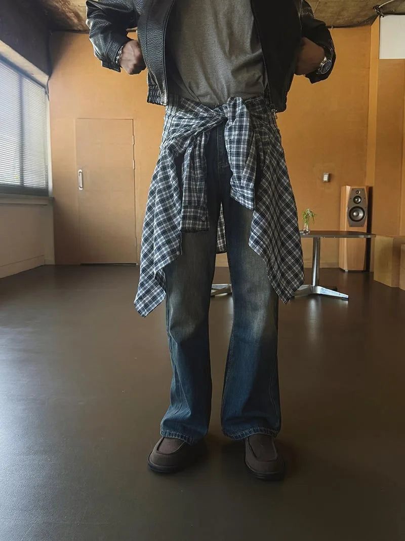 ASCLO（エジュクロ）の「[A-P0349] シグネチャーデニムパンツ (3色)（パンツ）」
