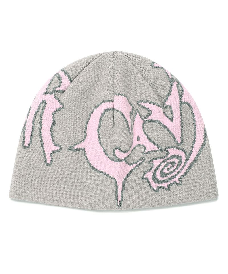 cavish（カビシ）の「PSYCHE JACQUARD BEANIE GREY(CV2FSUAB20A)（Hats）」
