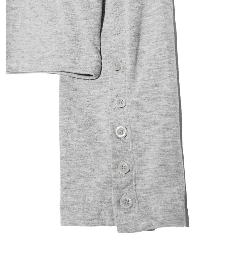 EDGE BUTTON HENLEY TEE
