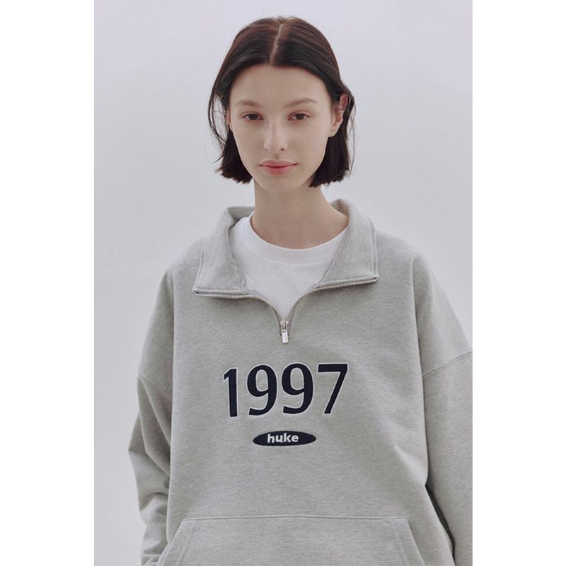 1997 ロゴ ジップアップ MTM (グレー)