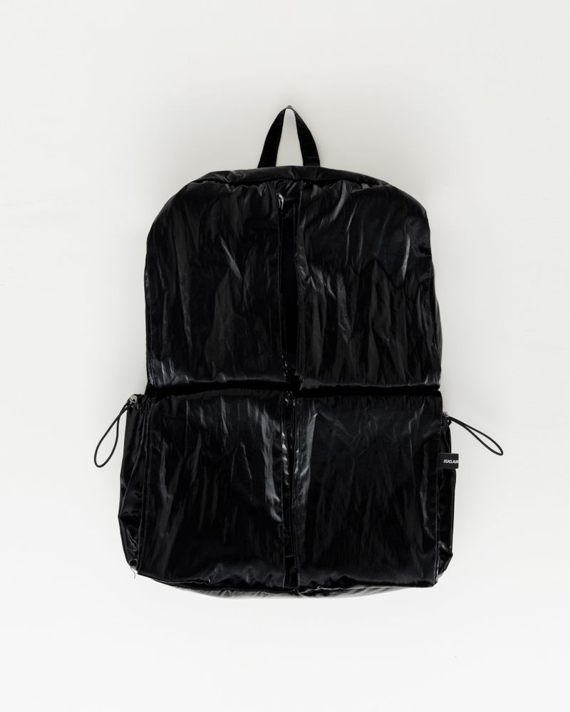 Knotted Backpack (Glossy-Black)