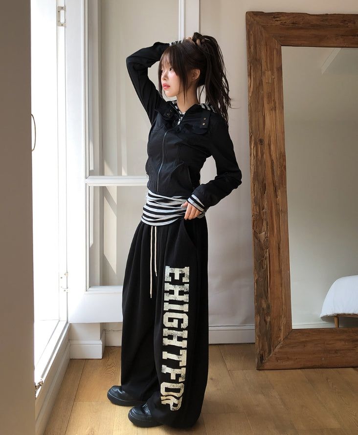 ULAN（ユレン）の「84 Lettering Balloon Training Pants（Pants）」