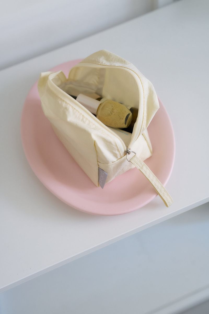 puff pouch (yellow_nylon)