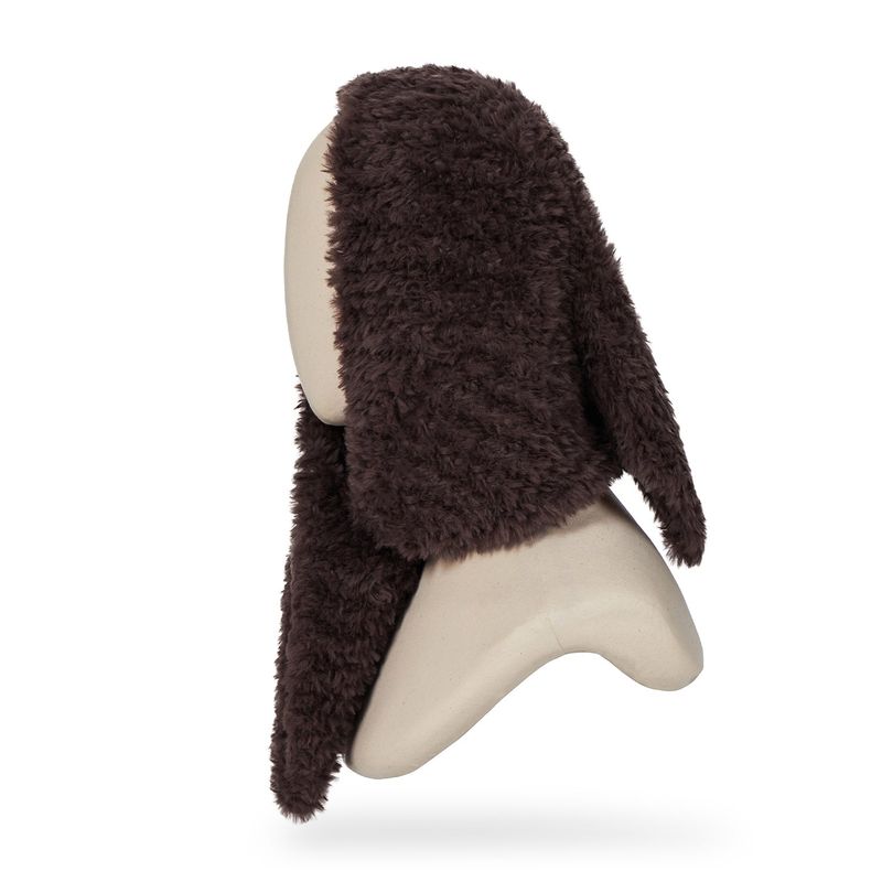 Label Fur Bandana / Brown