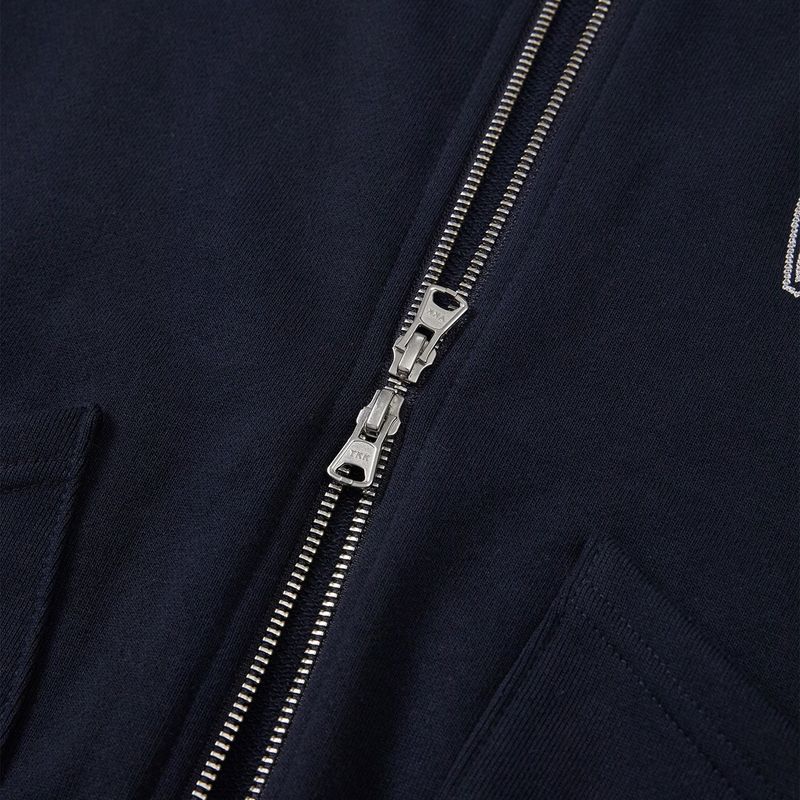 Gardener hoodied zip-up / Navy