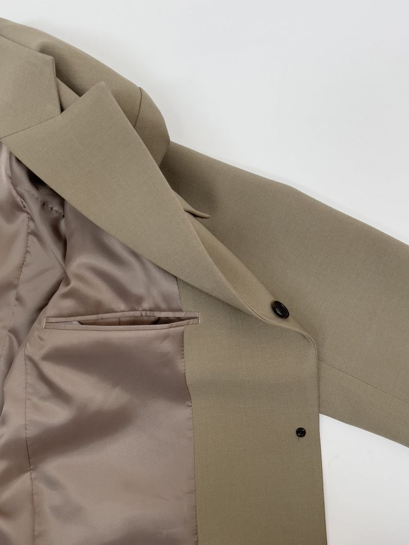 [SS] Flannel Pocket Overfit Long Coat