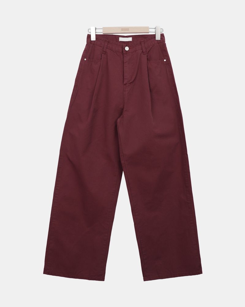 Hichel Washed Wide Pants