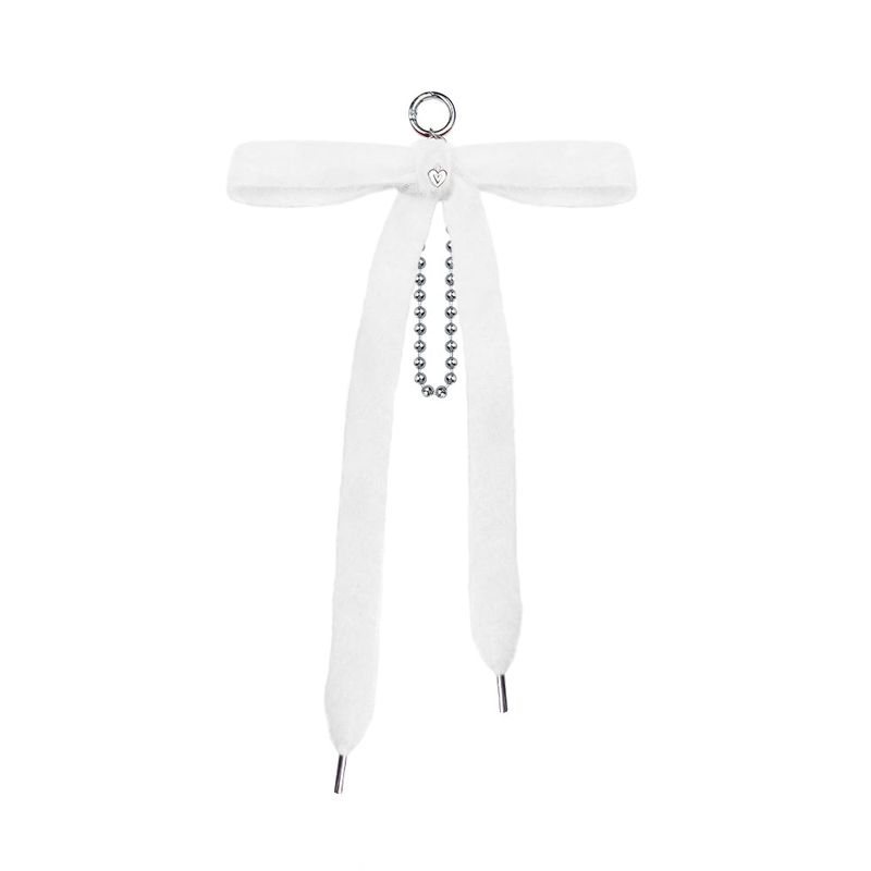 Angora Drop Ribbon Keyring