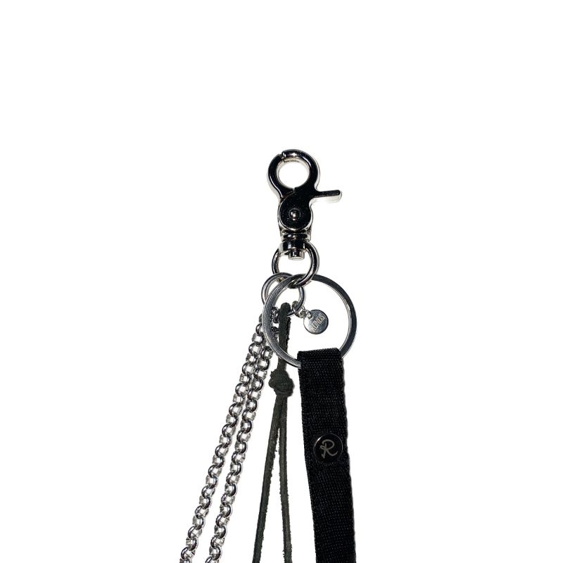 strap mini chain keyring