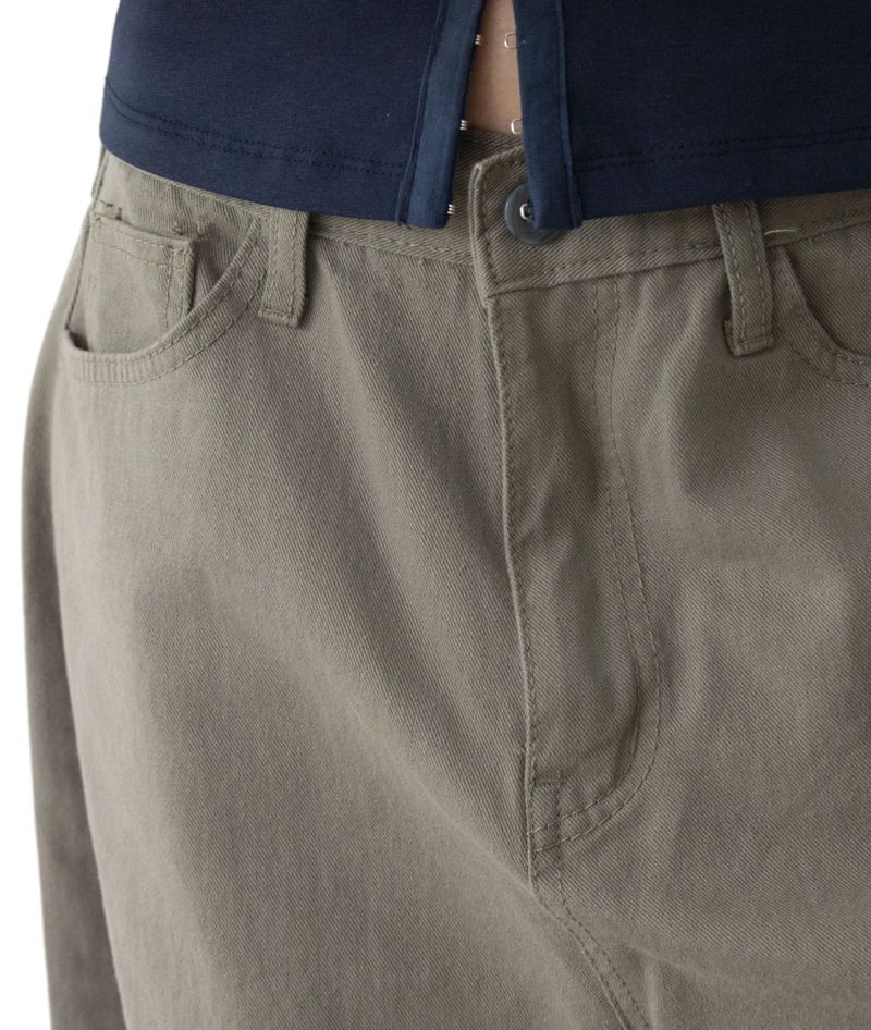 Muro Check Pocket Curved Pants
