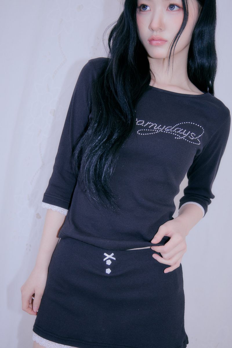 ドリーミーTシャツ (ブラック)