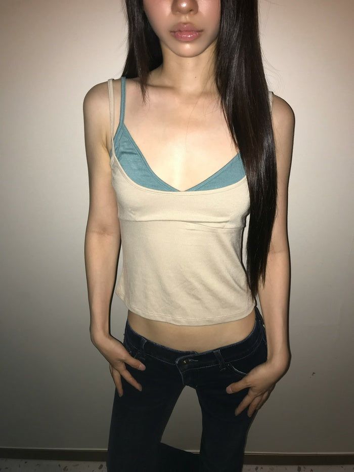 Two Layered Sleeveless