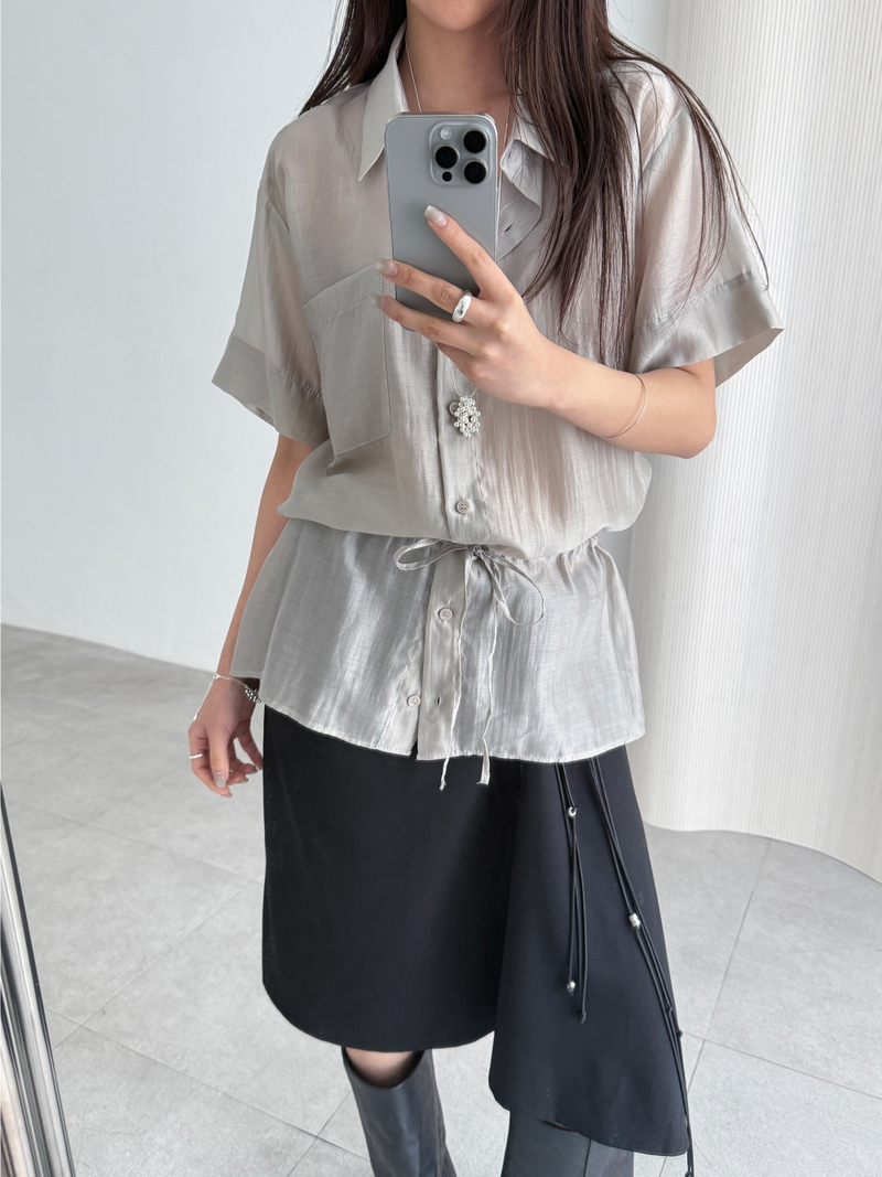 メローストリングシャツ (3color)
