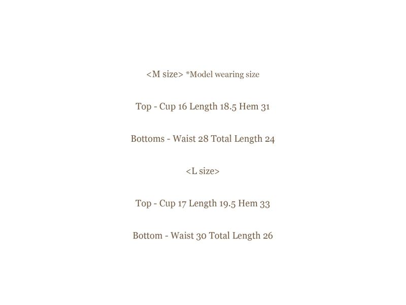 Terry Bikini (3 colors)