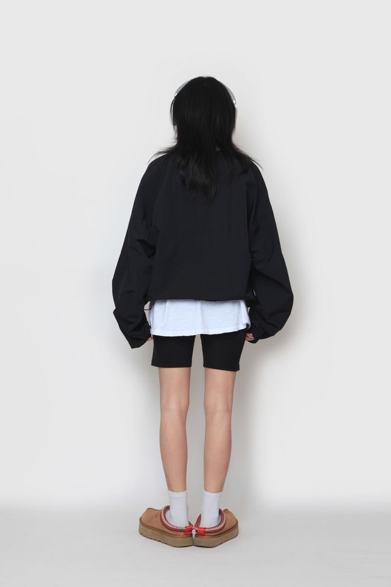 Anorak Warm-up String Sweatshirt