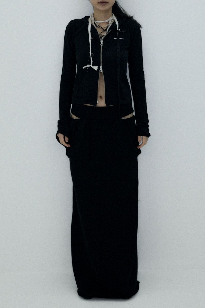 [MADE] Twisted Sring Maxi Skirt 001