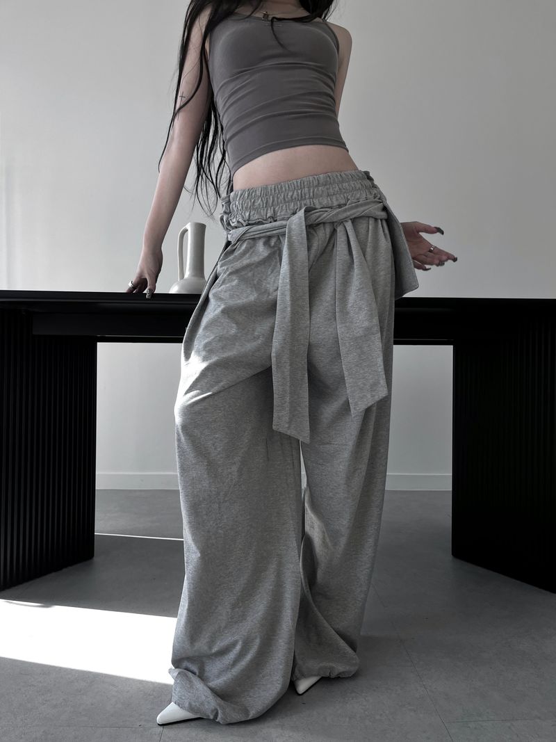 strap string pants (3color)