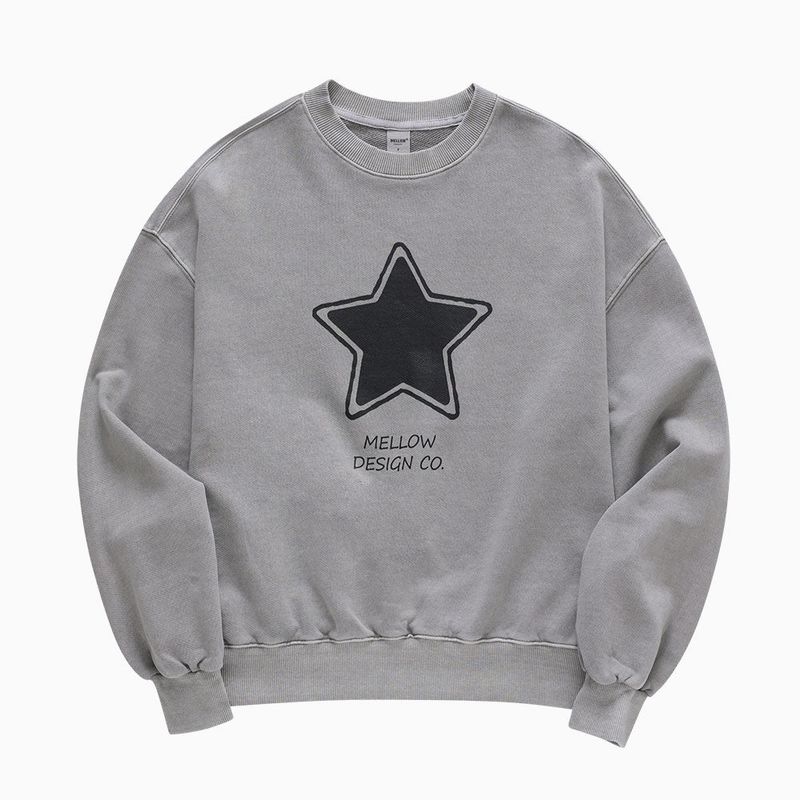 mellowconcept（メロウコンセプト）の「MCT MM13 pigment Sweatshirts Ghostgray（Tops）」