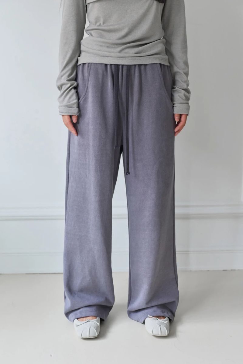 PORTERNA（ポルテナ）の「26SS★ SILVER GLITTER PIGMENT SWEAT PANTS（Pants）」