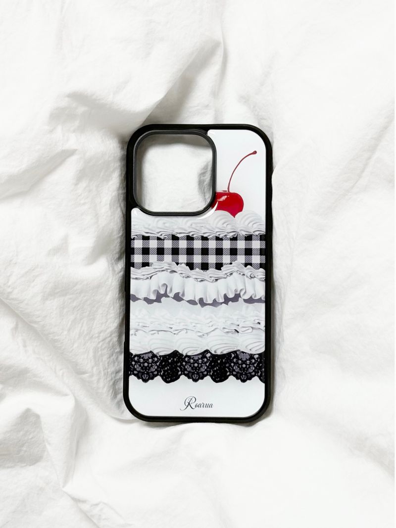 ROARUA（ロアルア）の「Cherry on top (check v.)（Smartphone Accessories）」