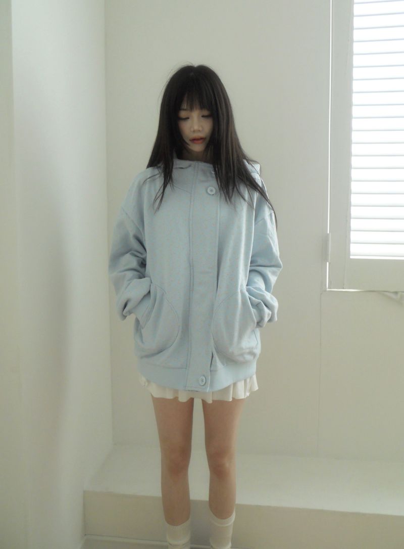 ZELENA(ゼレナ)の「daisy button zip-up(Tops)」