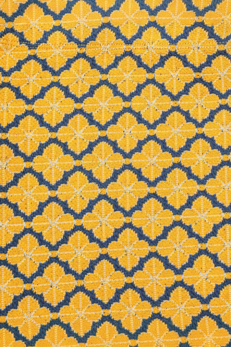 Jacquard Short Pants [Yellow]
