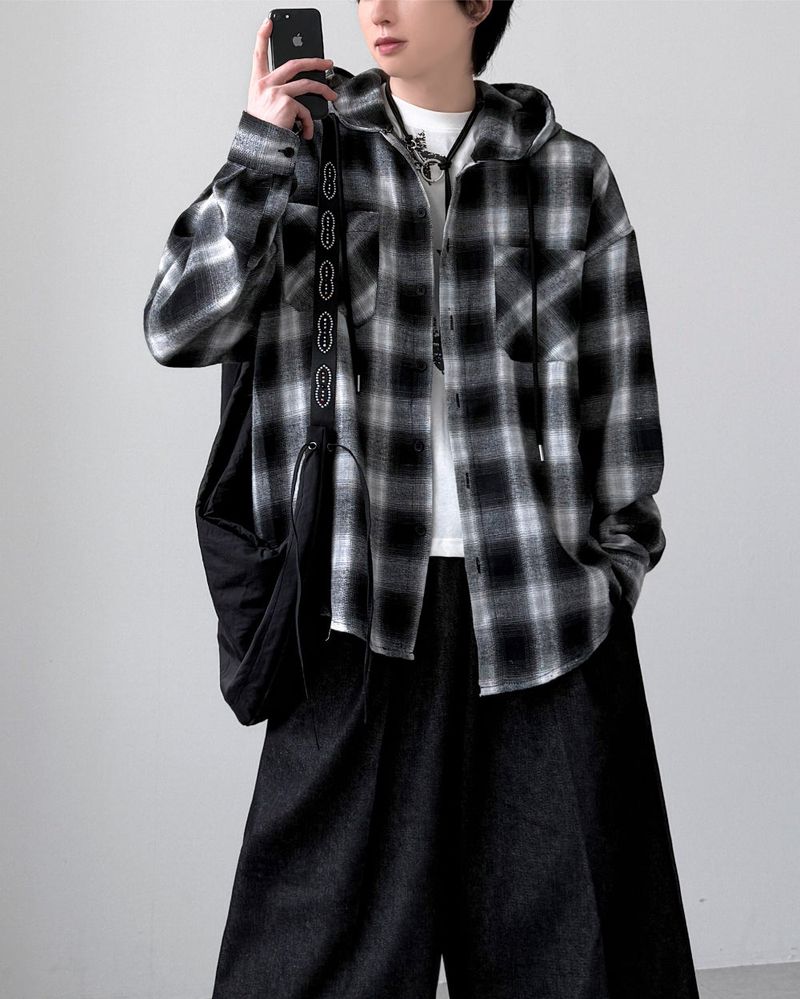 Crown Check Hood Shirts