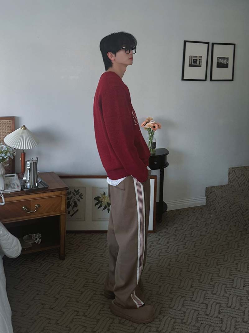 ASCLO SP Tape Wide Track Pants (3color)