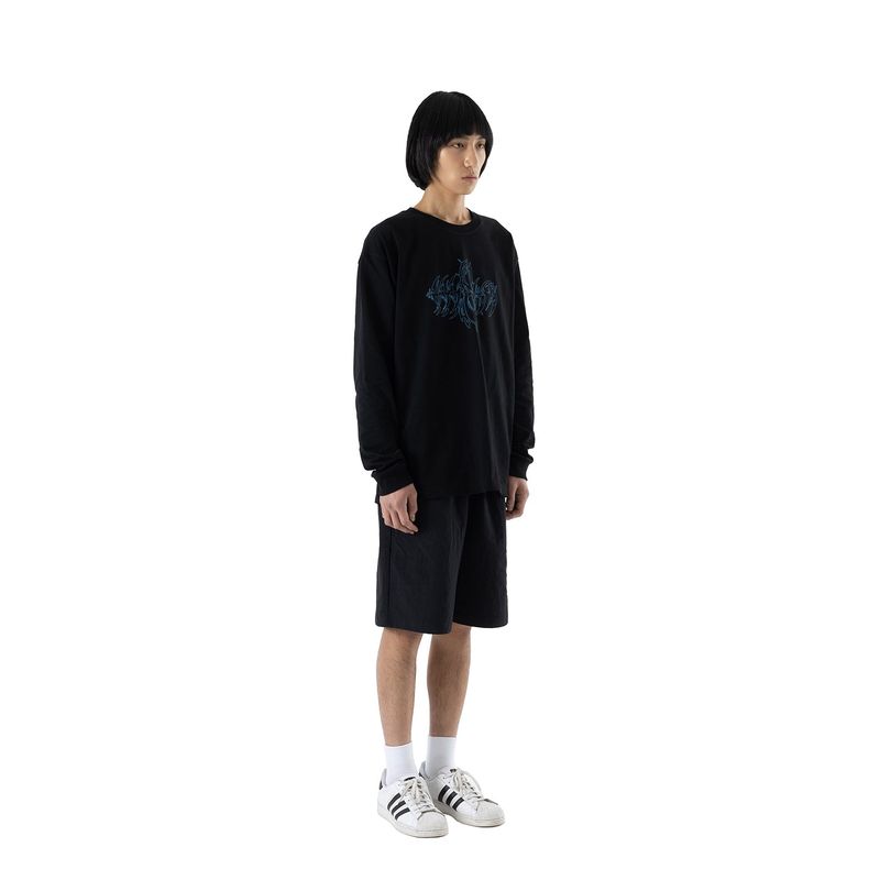 METAL LOGO SLEEVE MSHLS003-BK